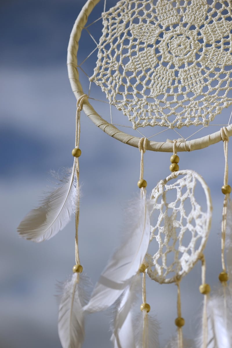 Macrame Decor at a Boho Wedding